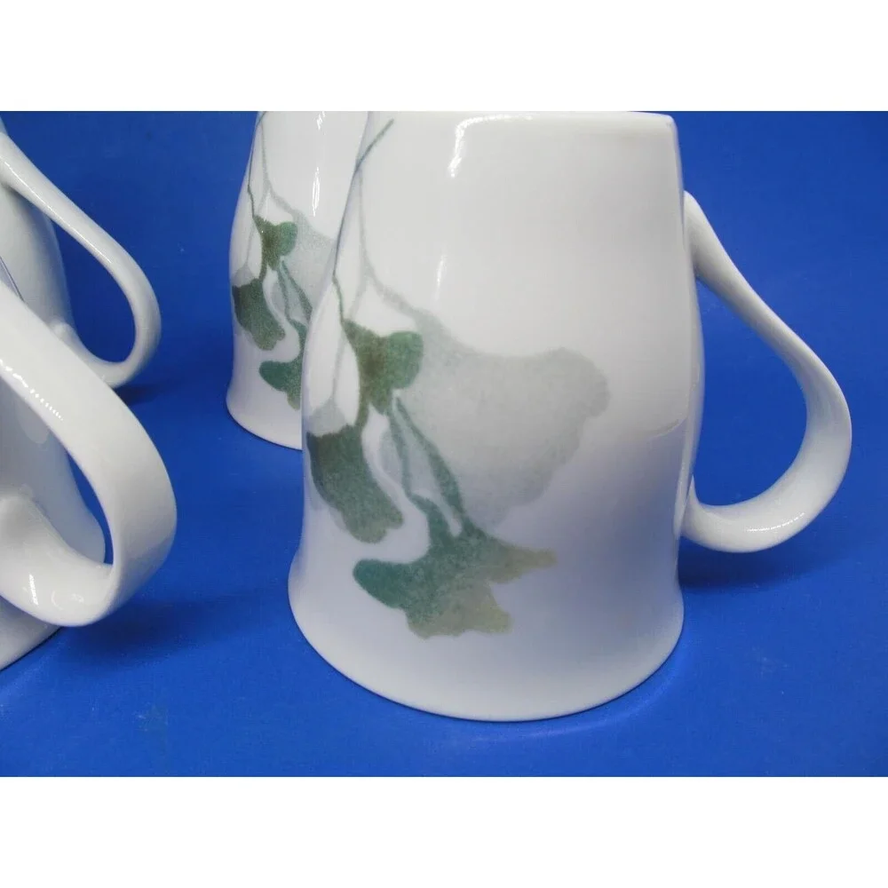 Dansk Whisperwoods Ginko Branch Set Of Four 4
